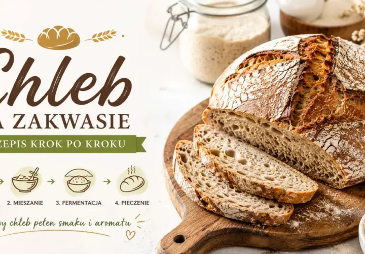 Chleb na zakwasie: przepis krok po kroku. Domowy chleb pełen smaku i aromatu.