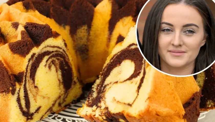 Pyszna babka marmurkowa, idealna na niedzielę. Ten przepis na szklanki jest prosty i szybki.