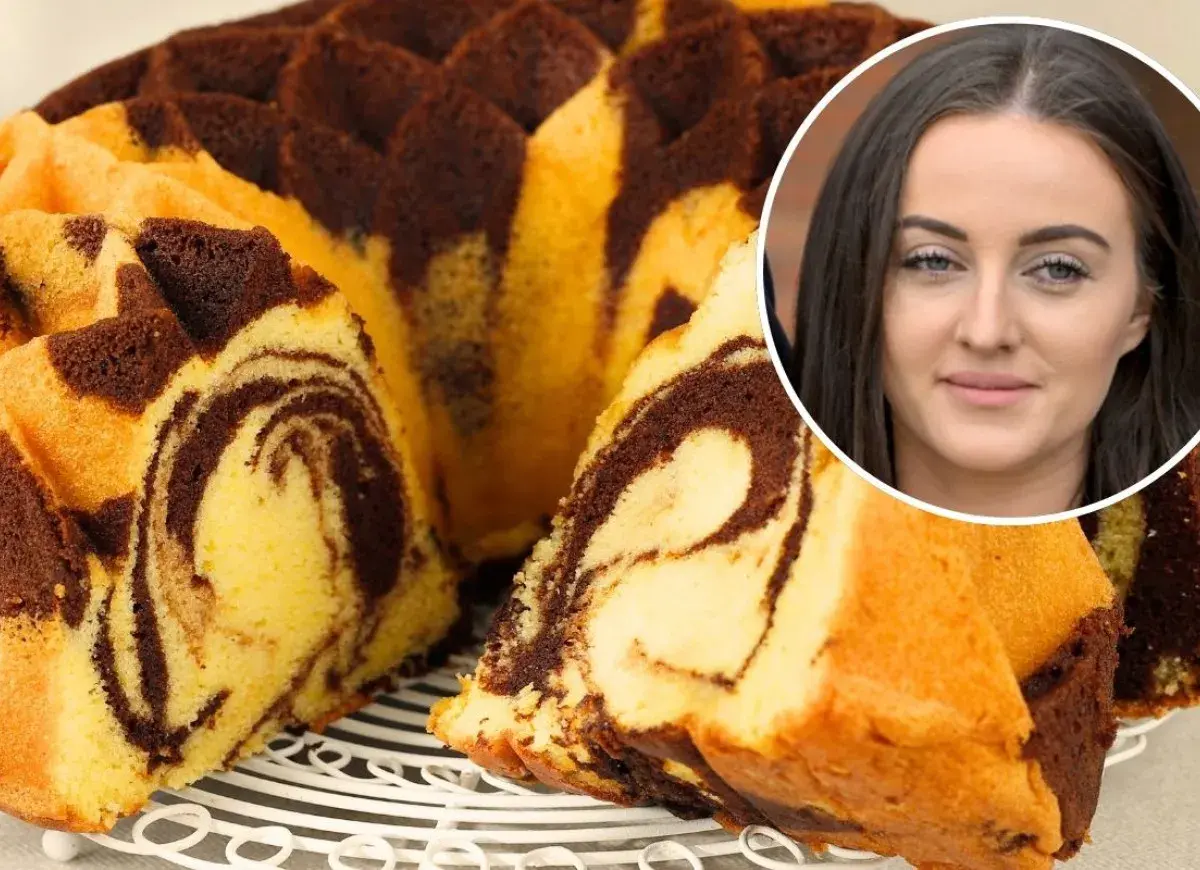 Pyszna babka marmurkowa, idealna na niedzielę. Ten przepis na szklanki jest prosty i szybki.